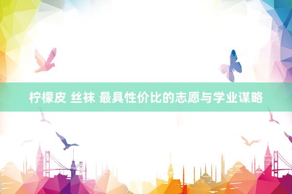 柠檬皮 丝袜 最具性价比的志愿与学业谋略